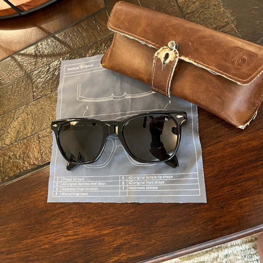 American Optical Saratoga Sunglasses - JFK model